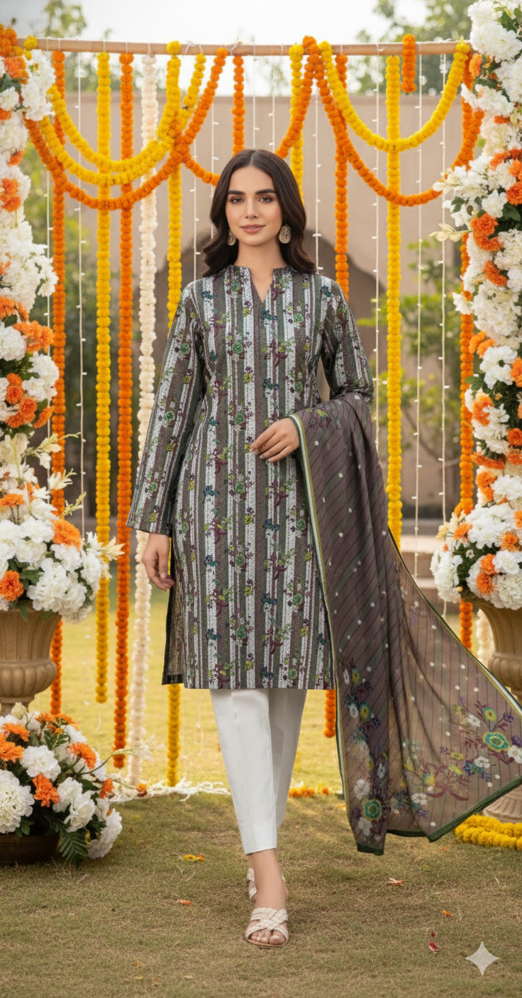 Gul Ahmed Winter Collection β Earth Crust Volume 04 (3 Piece Printed Linen β CL-42331)