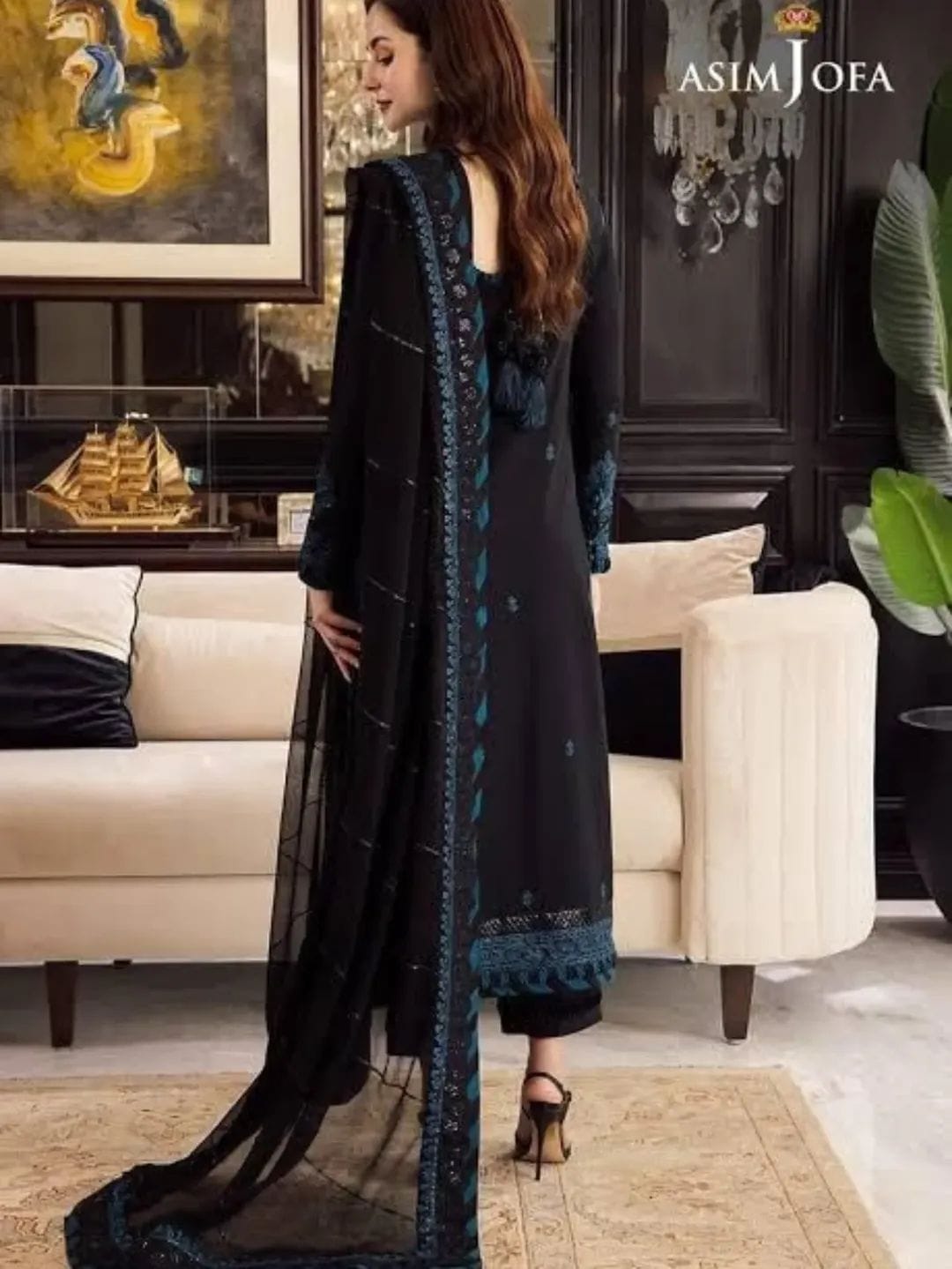 BRAND: ASIM JOFA Luxury Unstitched 3pc