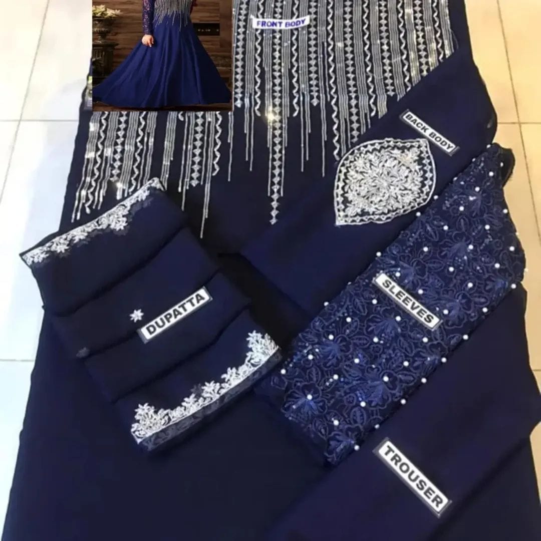 INDIAN MAXI premium 3pc unstitched collection