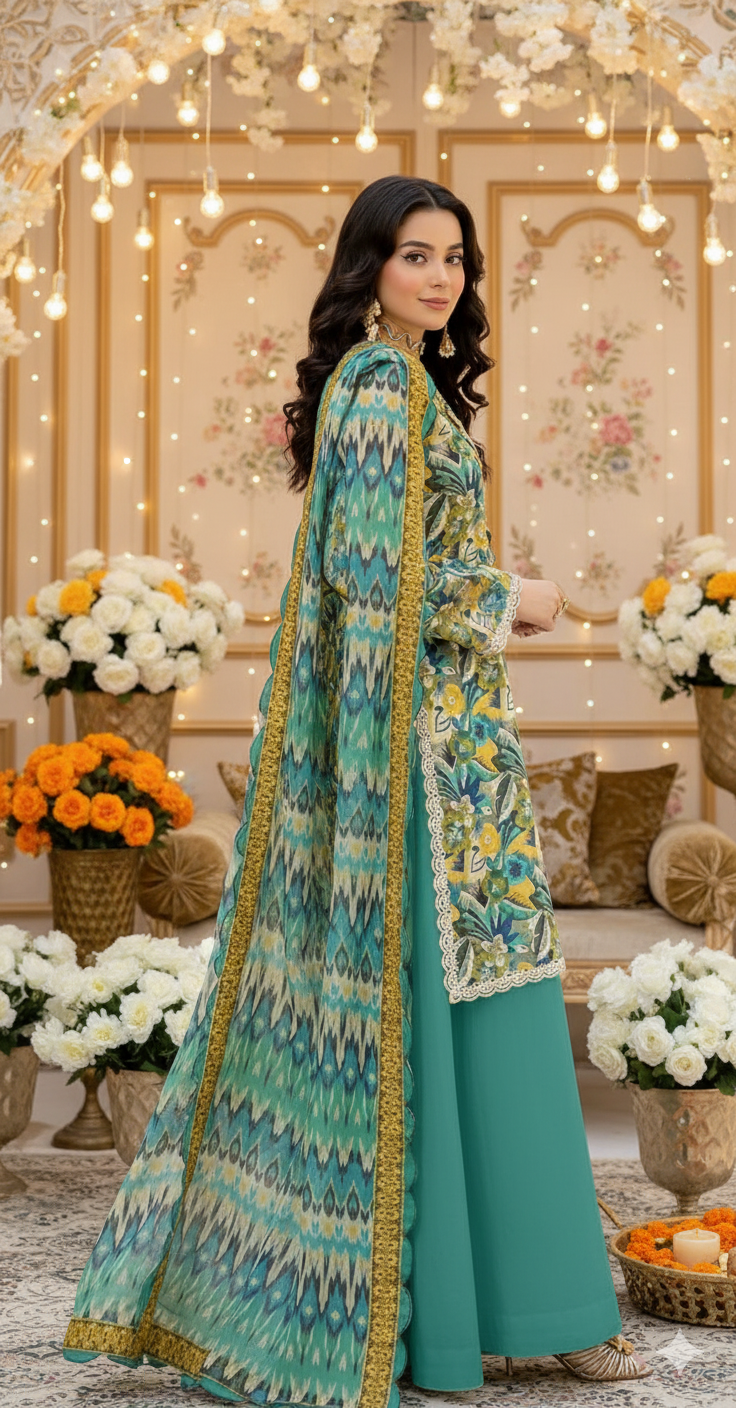 Gul Ahmed Winter Collection – Earth Crust Volume 04 (3 Piece Printed Linen – SD-52101)